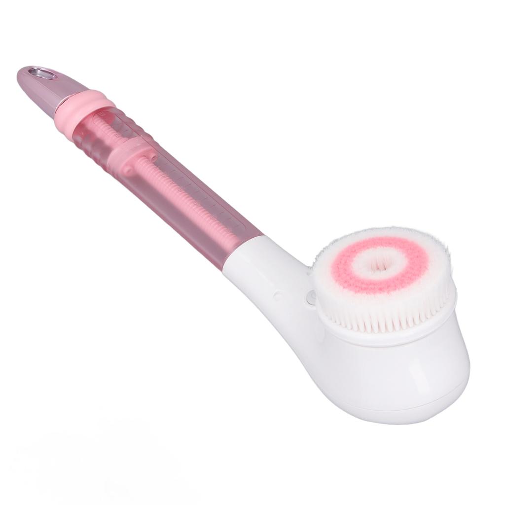 Electric Body Brush with Handle IPX6 Water Resistant Automatic Scubber Shower Brush Cleansing Bath Brush