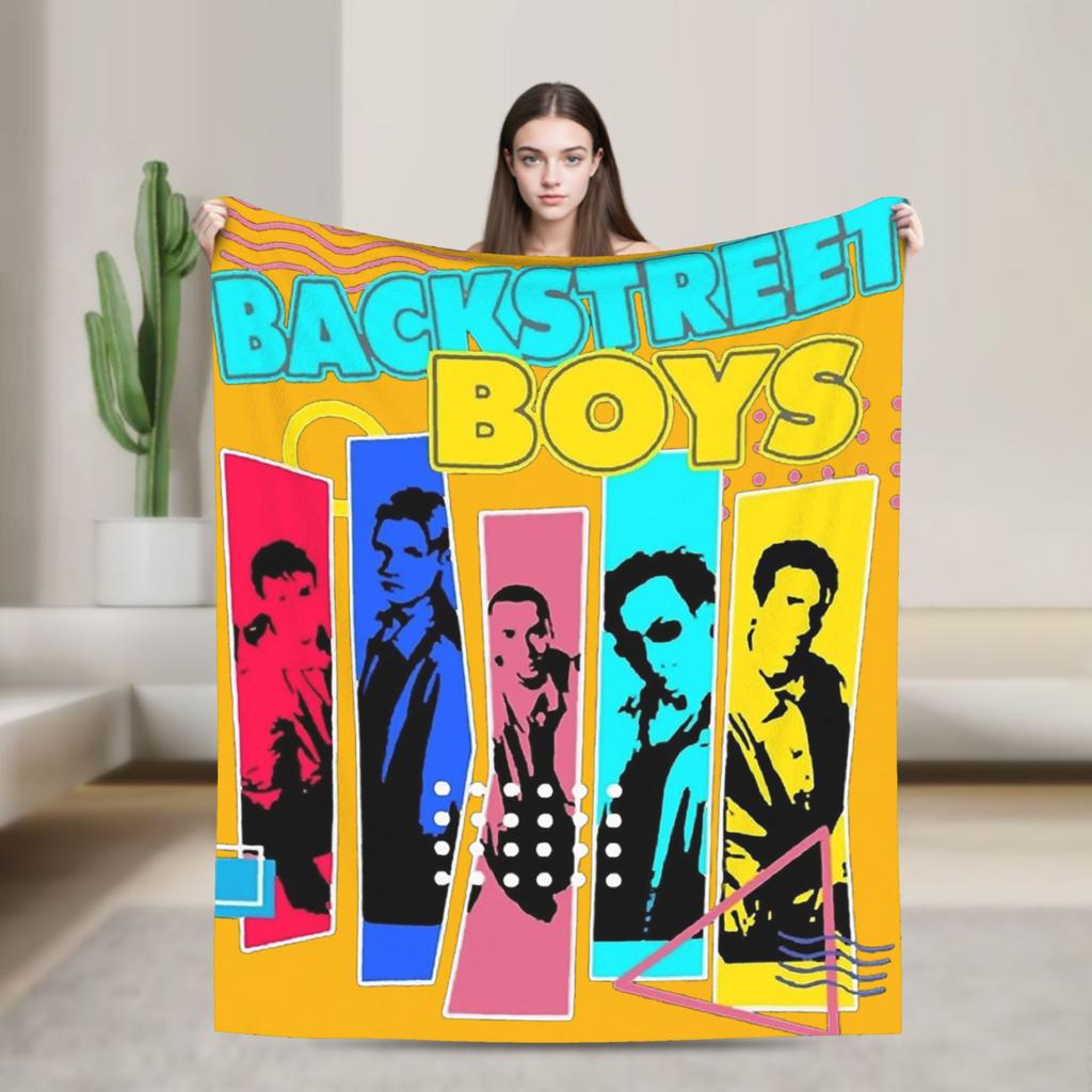 Backstreets Boys Band Blanket Cover Flannel Soft Throw Blanket for Home Couch Bedspread