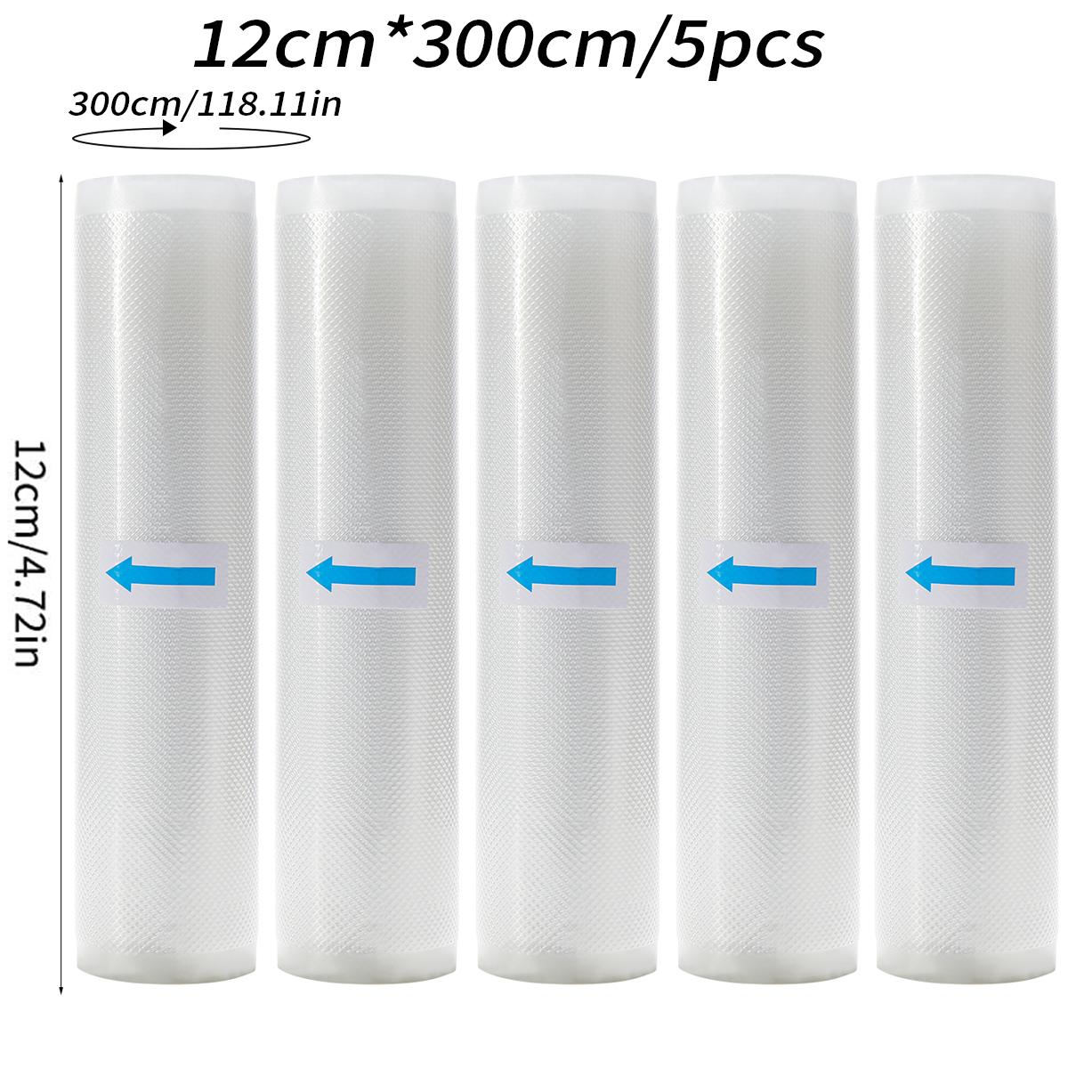 

5-рулонный 3-метровый вакуумный пакет, не содержит бисфенол А, семислойный экструдированный пакет для упаковки пищевых продуктов с алмазной крошкой