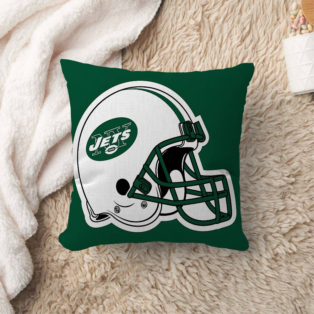 NNew YYork JJetS Maple Design Cushion Cover Happy Autumn Harvest decor Holiday Decorati Pillow Cover