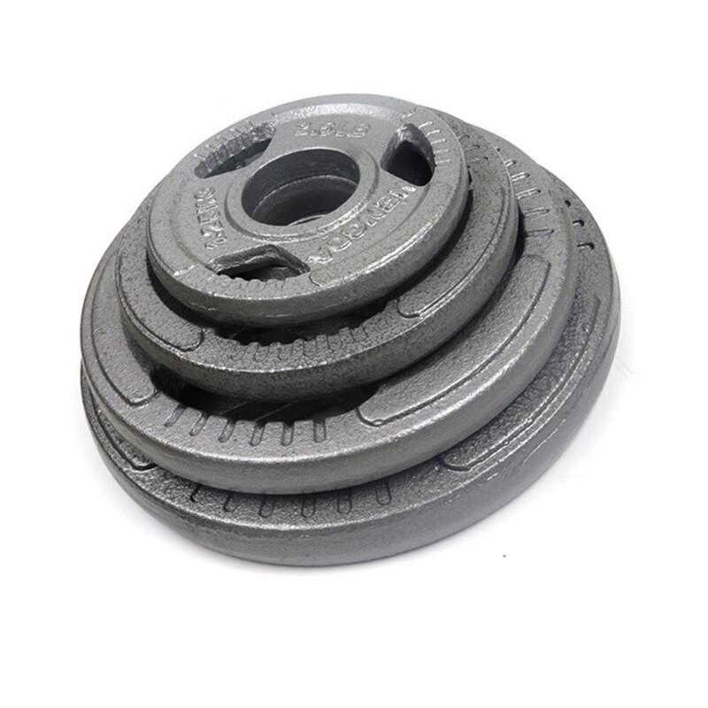 Longchan Three-Hole Cast Iron Barbell Plate