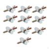 10x Nuts and Screws To Make Bird Perches Fixing Screw Kits Birdcage Accessories Metal Hardware for