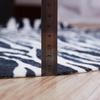 Zebra/Cow Animal Printed Carpet Imitation Rug Anti-slip Living Room Mat Decor