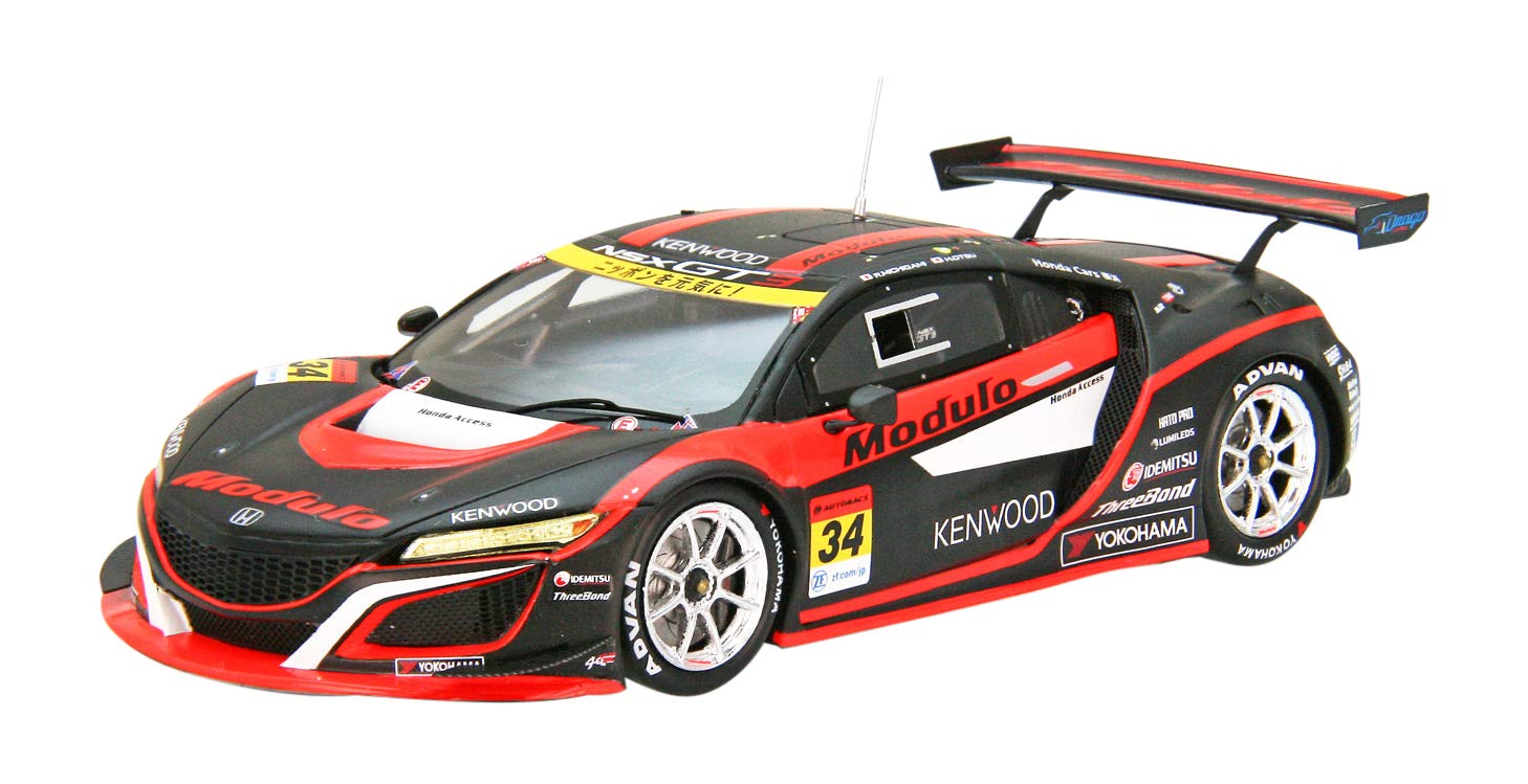 

EBBRO Modulo Kenwood NSX GT3 2018 Finished Product 1/43 #34