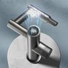 Digitalanzeige-Waschtischarmatur, Wasserhahn für Badewanne, 360-Grad-Schwenkbad-Wasserhahn, Einhand-Waschtischarmatur, Heiß- und Kaltmischer