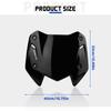 New T MAX 560 Windshield For Yamaha T-MAX 560 /Tech MAX 2025-Accessories Windshield Wind Deflector Wind Deflector