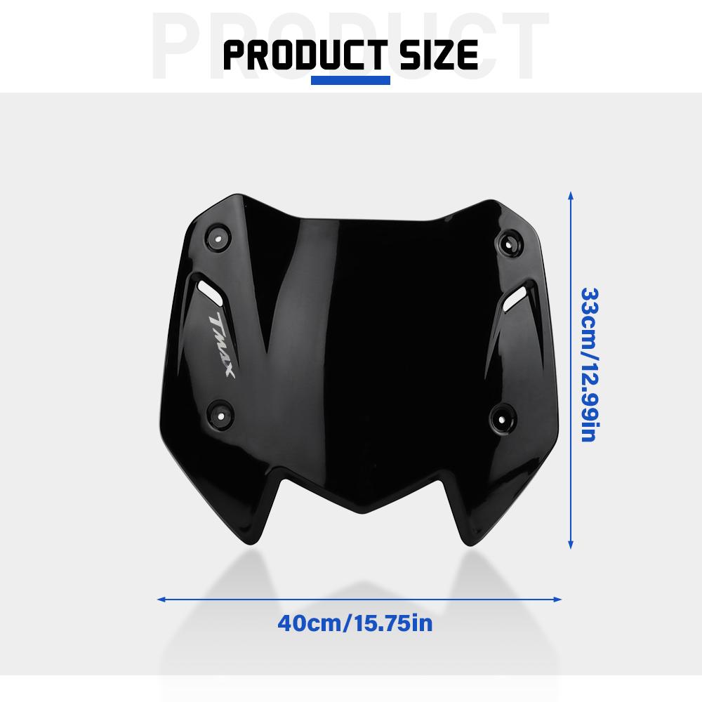 New T MAX 560 Windshield For Yamaha T-MAX 560 /Tech MAX 2025-Accessories Windshield Wind Deflector Wind Deflector