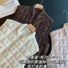 Womens Lightweight Down Vest With Stand Collar 90% White Duck Fill 51-100g Warm Winter Sleeveless Puffer Streetwear