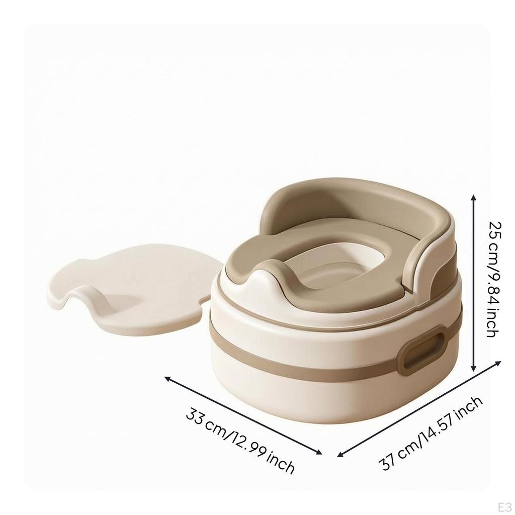 Children's Portable Potty Removable Seat Insert Young Child Side Handles for