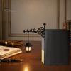 Bibliotekslanterne Lys Bogreol Lys, Vintage Læsehjørne LED Natlampe, Skrivebordslampe Dekorativ Bogreol Belysning til Hjemmekontor, Bogelsker Gave