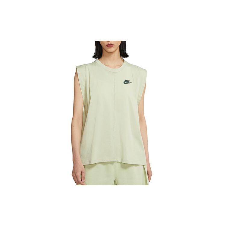 Nike T Shirt Women's Light Green CZ9252-371