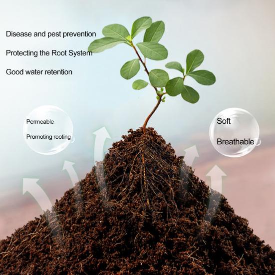 Organic Coconut Brick Nutrient Soil Sustainable Growing PH Balanced Nutrient-rich Coconut Shells Vegetable Planting Soil