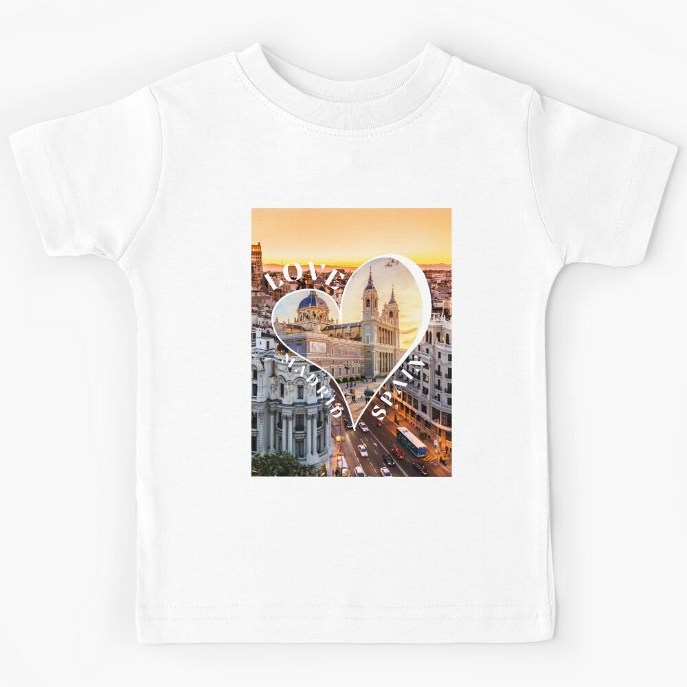 Love Madrid Spain Kids T-Shirt 100