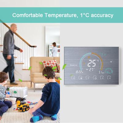 95-240V Wi-Fi Smart Thermostat Programmable Thermostat 5+1+1 Six Periods Voice APP Control