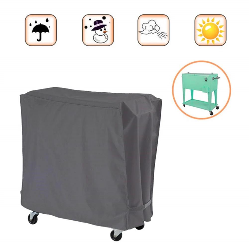 

New High Quality Outdoor Cooler Cart Cover With UV Coating-Fits 80 Quart Rolling Coolers For Indoors Outdoors 86*48*79cm China Mainland