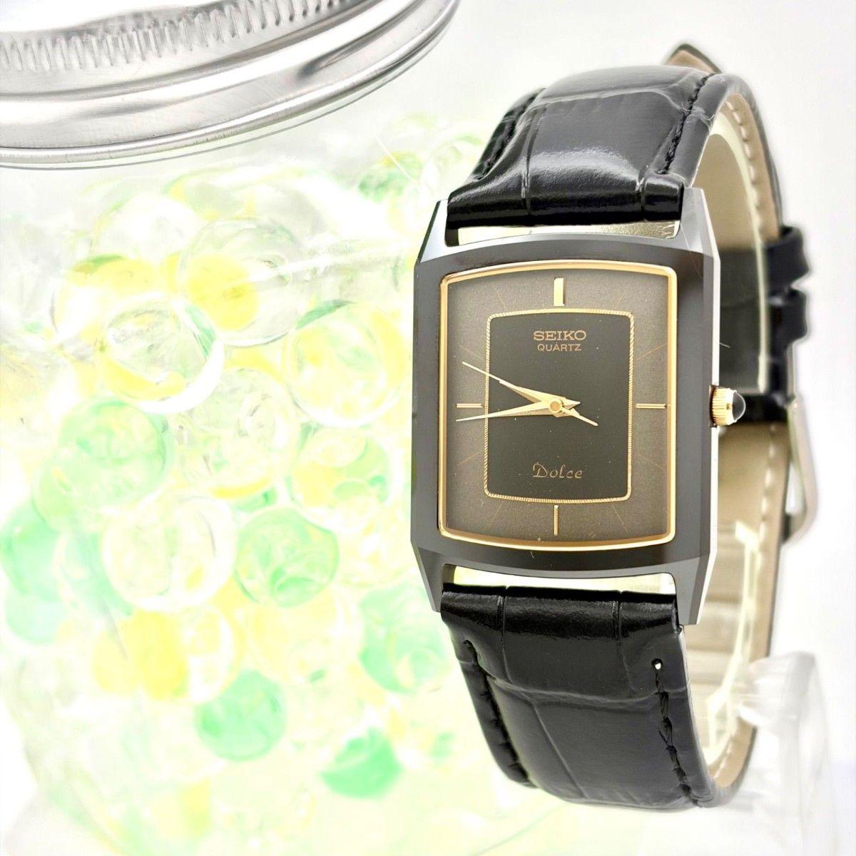 [Хорошее состояние/Новая батарея] Мужские часы SEIKO Dolce 9521-5200 461910 Новый ремешок