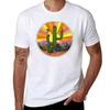 Hippie Cactus Desert TShirt Casual Trendy Streetwear Tee Shirt