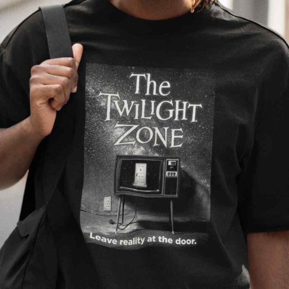 The Twilight Zone Unisex Tshirt, Retro Twilight Zone Poster Shirt, Gift for Her, Unisex T-Shirt XXL