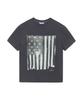 Lekim Vintage Flag T-Shirt (Charcoal)