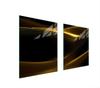 GLAS-KOCHFELDSCHUTZPLATTE 85x52 GOLD