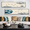 Retro Chinese Style Lotus and Koi Fish Living Room Decoration New Chinese Style Flower and Bird Painting Wall Art Poster Home
