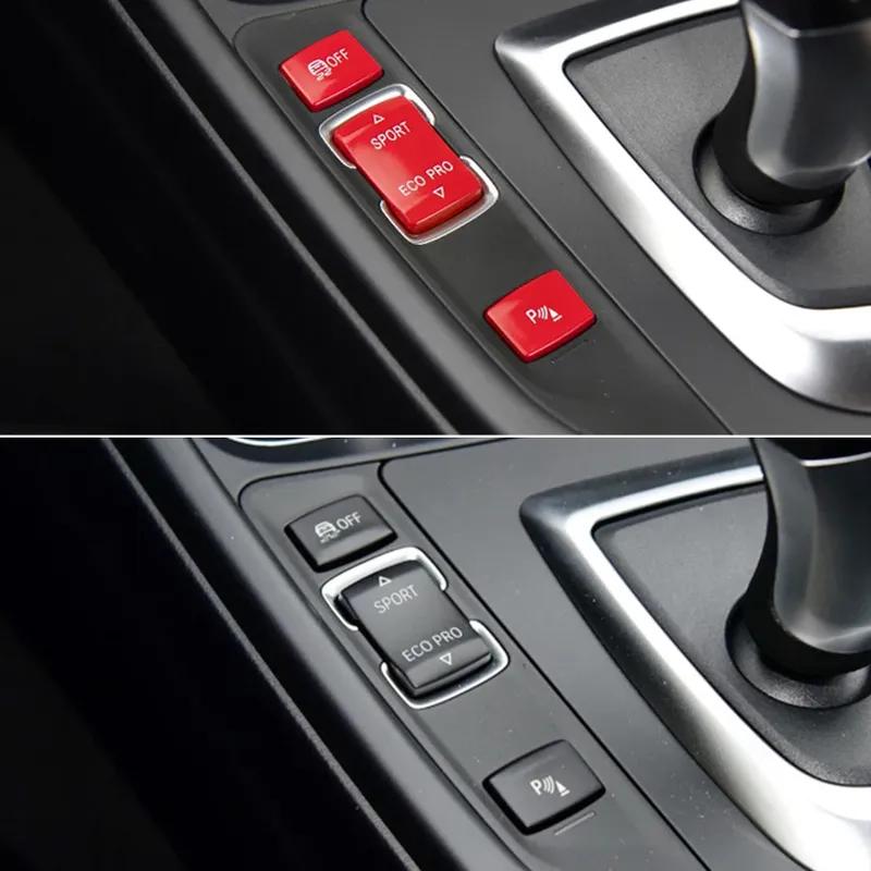 Interior Console Sport ECO Pro Switch Button ESP AntiSlip Radar Sensor For BMW F20 F21 F22 F23 F30 F34 F35 F32 F33 F36 Black Red
