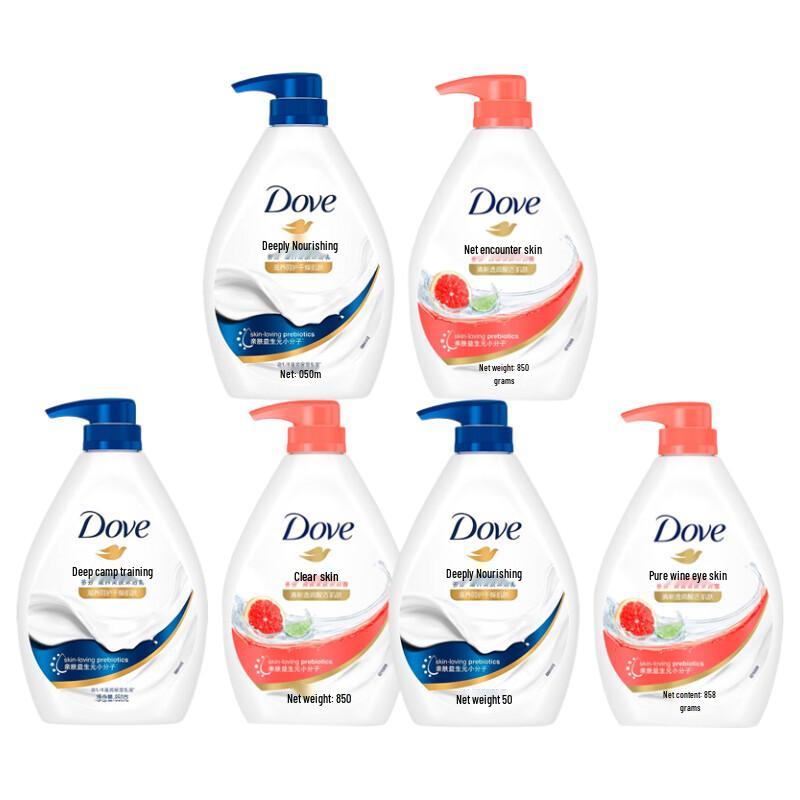 Dove Гель для душа «Глубокое питание и очищение» Мультиупаковка