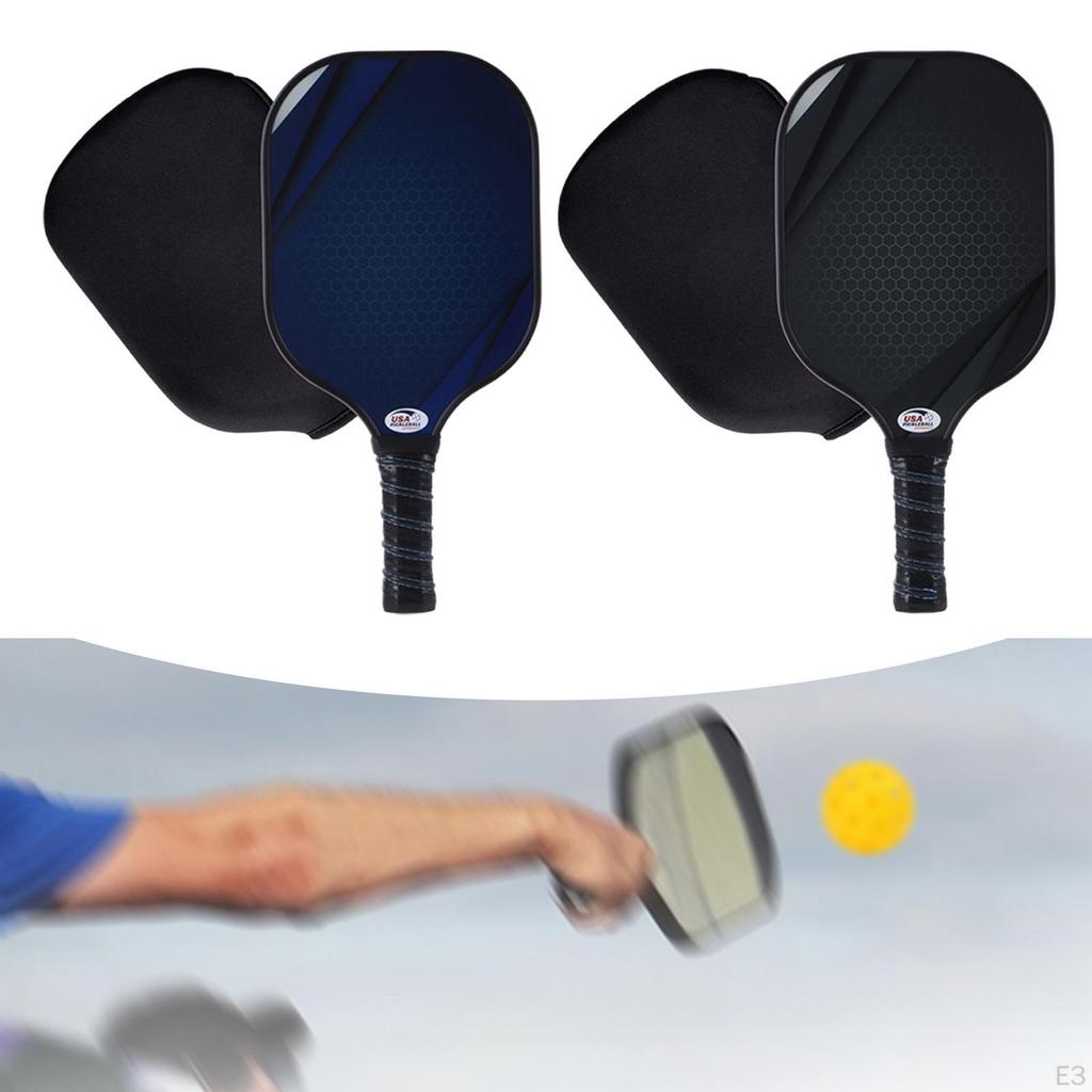 Pickleball Paddle Portable Premium Durability Competition Racquet Blue