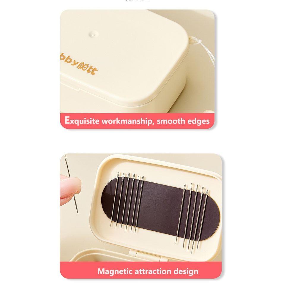 Easy Sewing Needle and Thread Box Manual Sewing Tool Kit  DIY Apparel Sewing Supplies