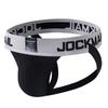 Jockstraps JOCKMAIL 1.97 Inch Wide Waistband Letter Print Low Waist Men's Thong Underwear Daily Casual Sports Sexy G-string Underpants