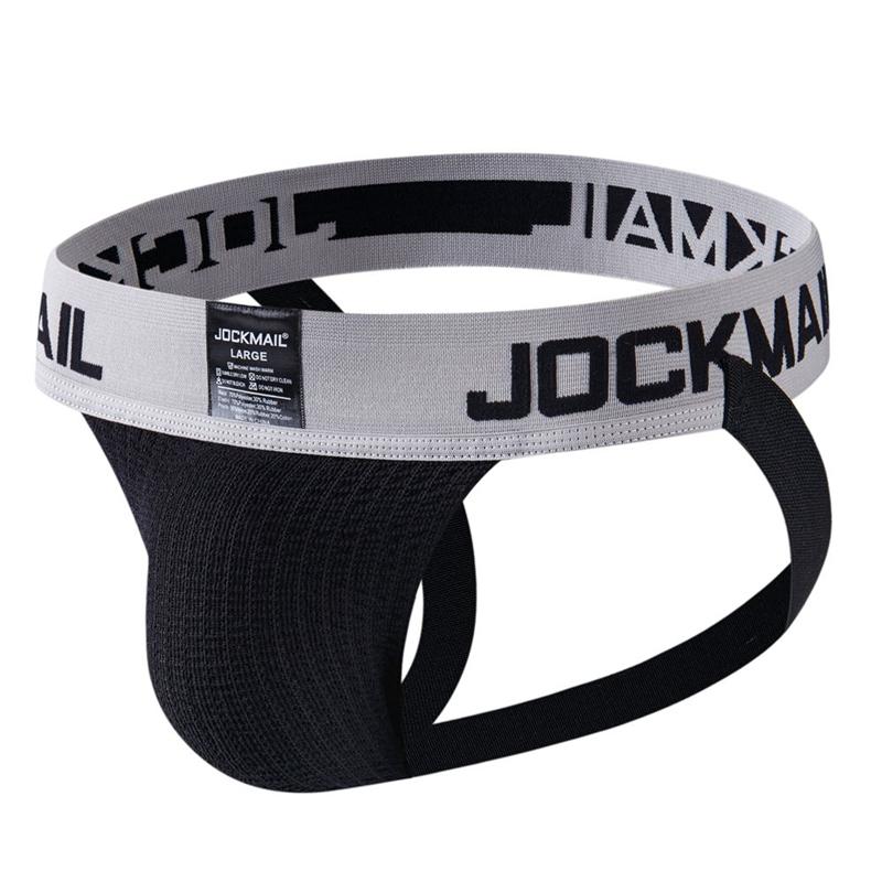 Jockstraps JOCKMAIL 1,97 tommer bredt midjebånd Bokstavtrykk Lav midje Herre Tanga Undertøy Daglig Casual Sport Sexy G-streng Underbukser