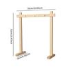 Chimes Wood Stand Multifunctional Gong Stand For Yoga Tabletop Meditation