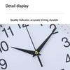 Easy-to-read Wall Mounted Clock Battery Operated Hanging Clock New Round Wall Clocks  Living Room