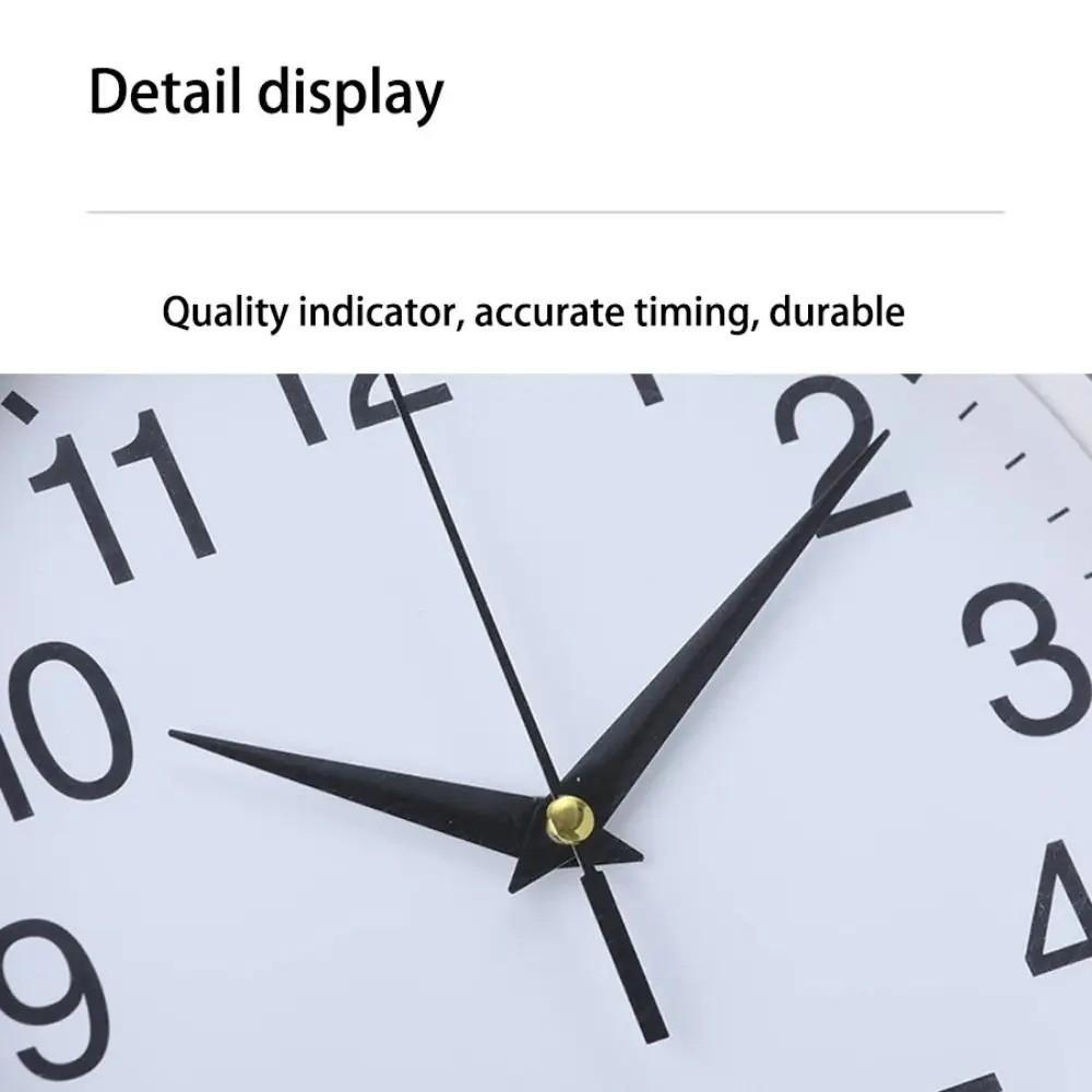 Easy-to-read Wall Mounted Clock Battery Operated Hanging Clock New Round Wall Clocks Living Room