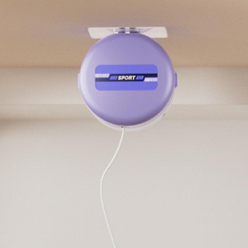 8pcs Ceiling Mounted Badminton Rebound Trainer Badminton Training Aid  Indoor Training