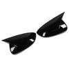 Pair Horn Shape Door Mirror Covers Side Mirror Caps Replacement for Hyundai Tucson 2019‑2020Black