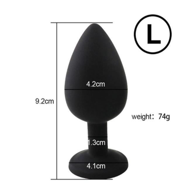 Masážní přístroj prostaty Anální anální kolík Anus Rozšiřitelný Bdsm Bondage Sex Anální kolík Erotické doplňky Bullet Vibrator Sexuální hračky pro ženy