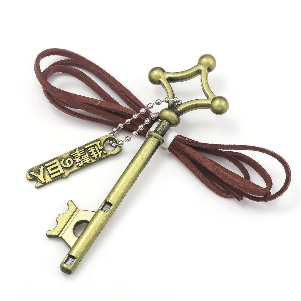 Attack Titan On Eren Underground Key Necklace With Alloy Pendant Cosplay For