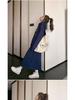 Korean Style Autumn Plus Size Slimming Hooded Sweatshirt and Skirt Two-Piece Set for Women
