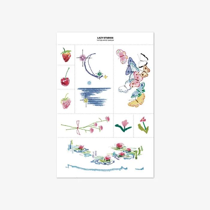 

Тату-мастер Разный 01 Временная наклейка-тату