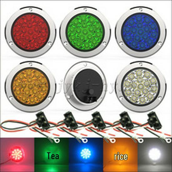 LED Vehicle Tail Lights for Cars, Trucks, Trailers, and Cranes - 12V/24V