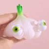 Squeeze Toy Garlic Shape Eyes Popping Toy Eyeballs Holding Sensory Toy Pressure Release Toy Eyes Popping Funny Gift