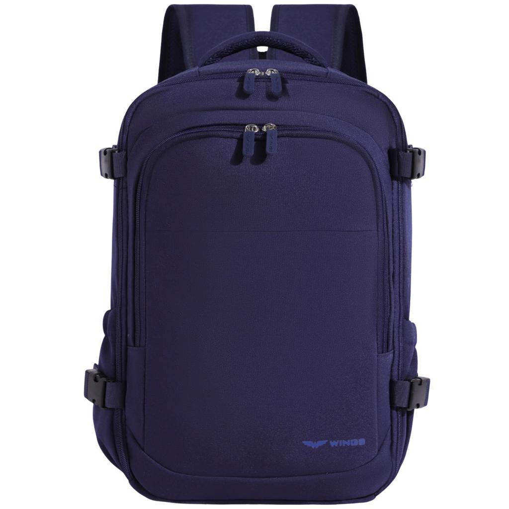 Wings Cabin Backpack Ryanair and Wizz Air Hand Luggage, Lightweight Travel Backpack Blue