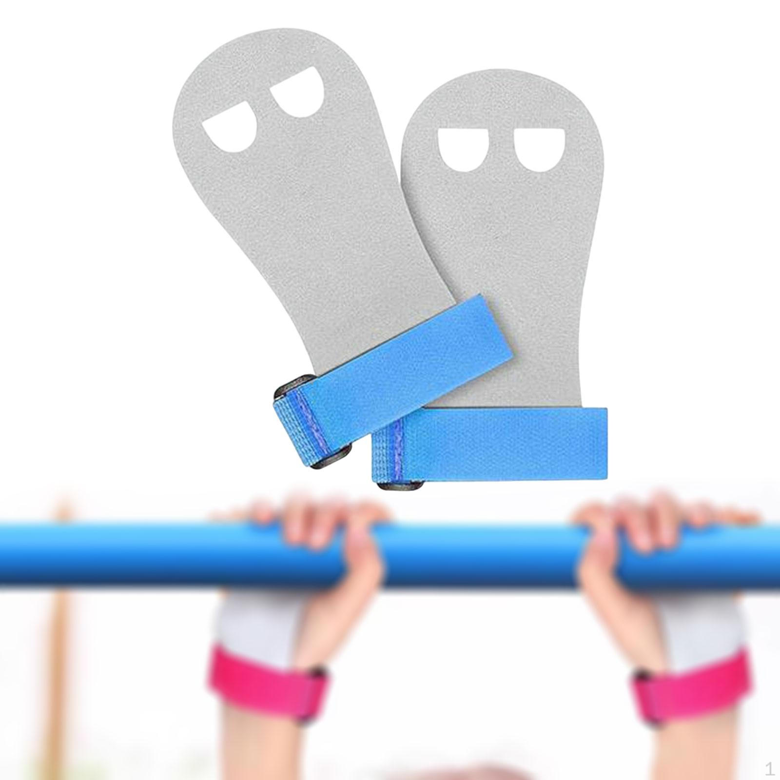 

Детские гимнастические рукоятки, атлетические протекторы для подъема, спортивные аксессуары для фитнеса Blue Medium