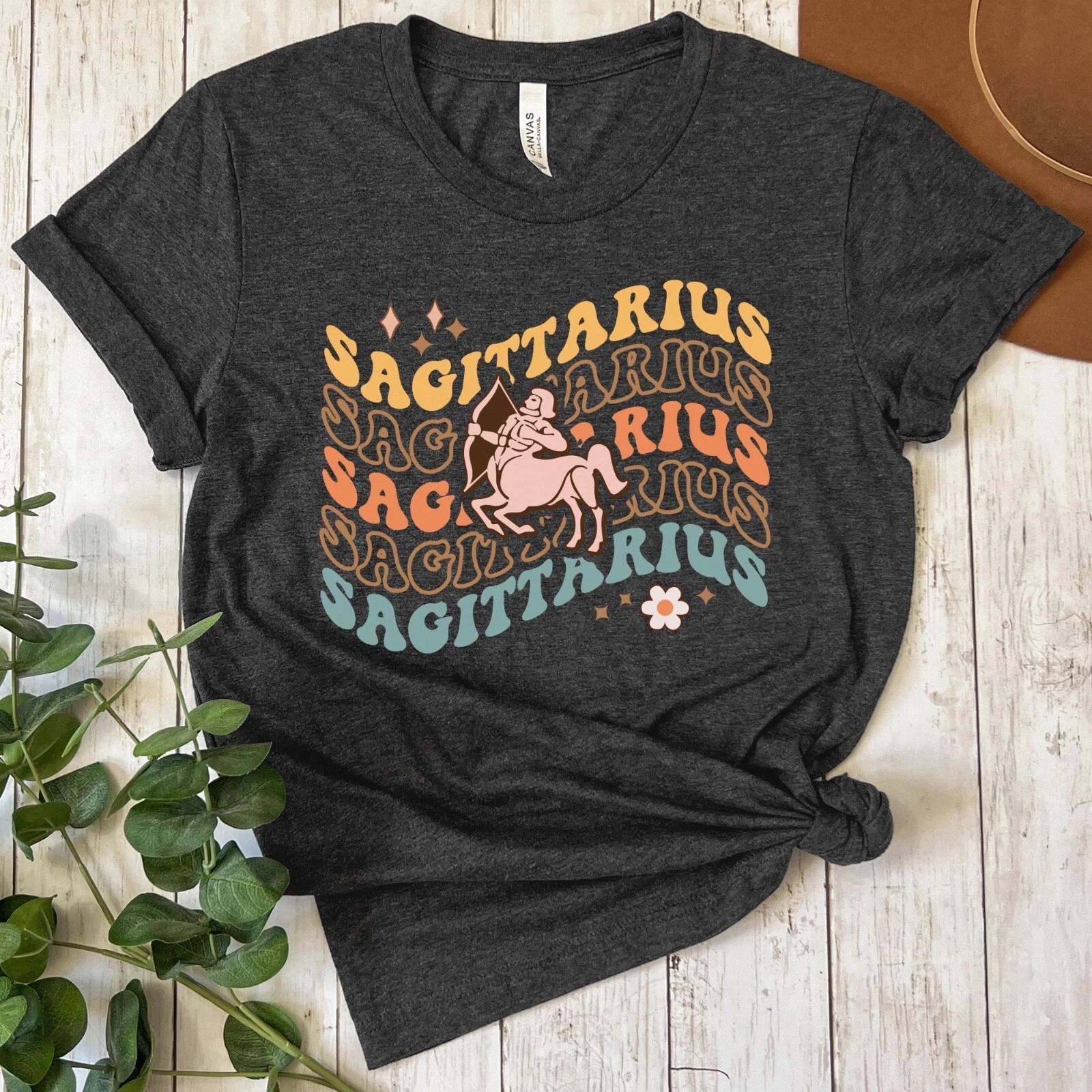 Sagittarius Birthday Gift, Big Sagittarius Energy Shirt, Sagittarius Zodiac Tee M