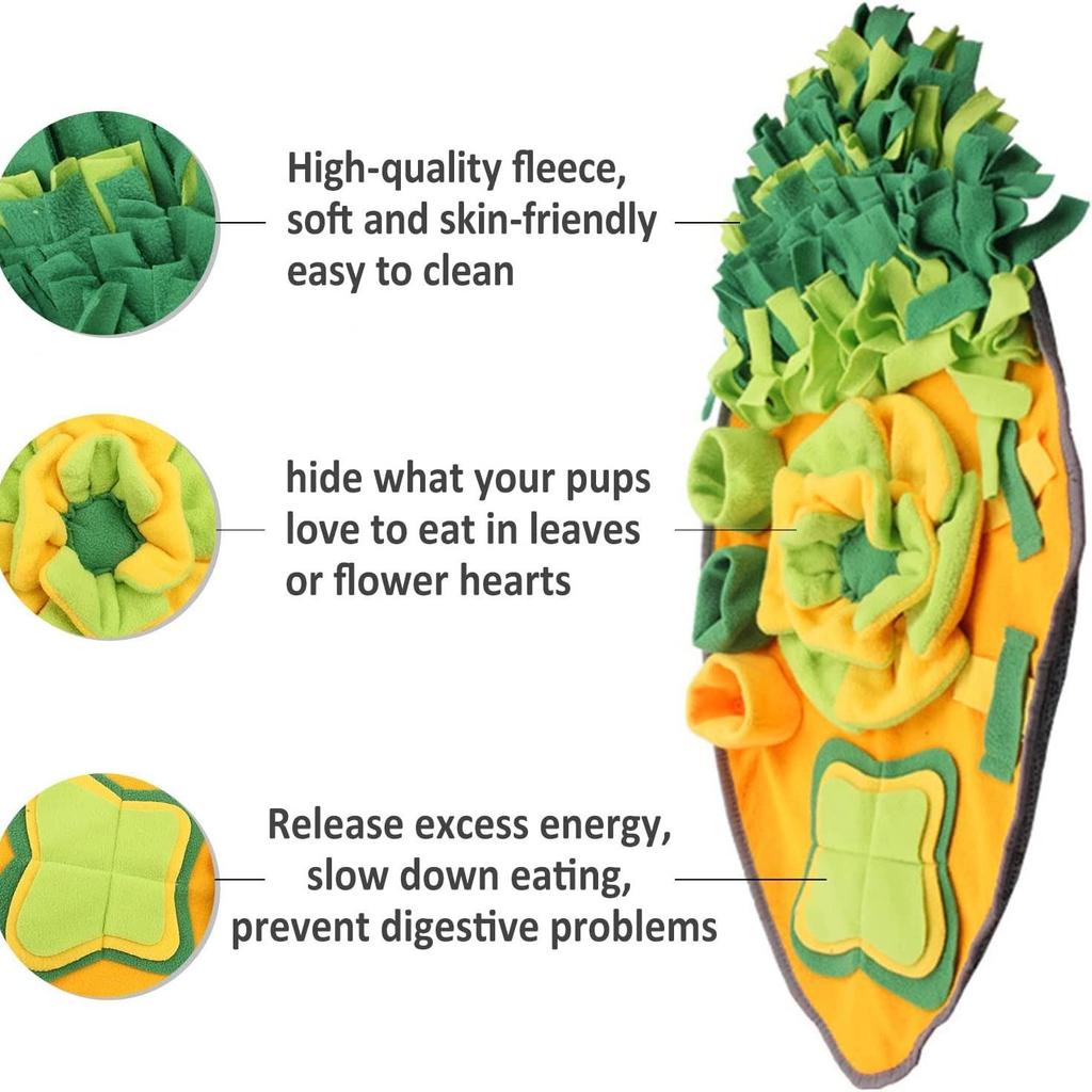 Pet Training Sniffing Mat – Bite-Resistant Puzzle Toy for Cats and Dogs