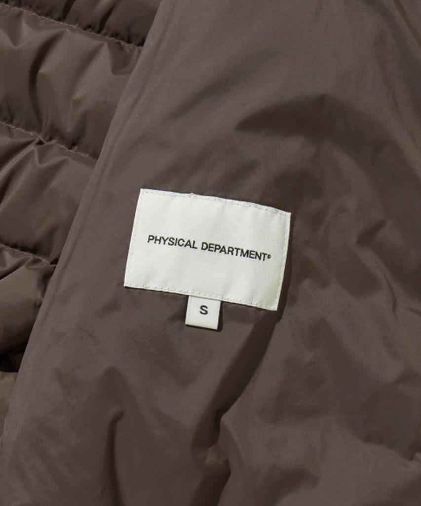 Physical Department Hike Lightweight Down Jacket Brown