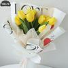 38 Sheets Soft Milk Cotton Lining Paper Flower Wrapping Paper Flower Shop Floral Bouquet Paper For Florist Bouquet Wedding