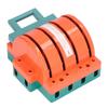 100A 4 Pole Double Throw Knife Switch Electrical Disconnect Knife Switch for Home Appliances