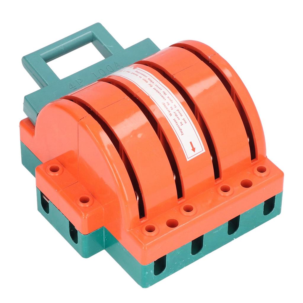 100A 4 Pole Double Throw Knife Switch Electrical Disconnect Knife Switch for Home Appliances